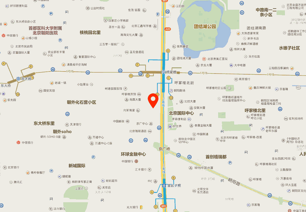 京广中心商务楼位置地图